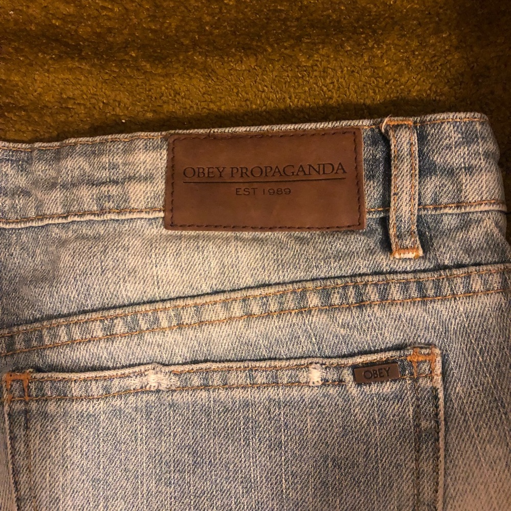 Obey jean shorts - Picture 4 of 4